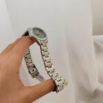 ساعت مچی زنانه کاسیو تاریخدار رنگ سبز