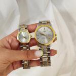 ساعت کاسیو سفید طلایی مردانه