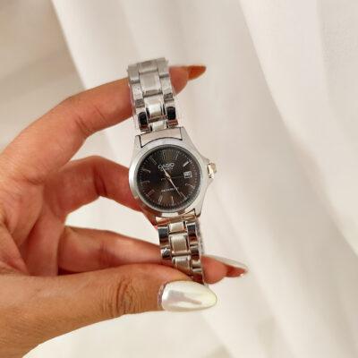 ساعت کاسیو صفحه مشکی زنانه