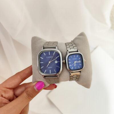 ساعت کاسیو اولدمانی ست آبی