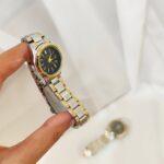 ساعت مچی کاسیو زنانه رنگ طلایی مشکی