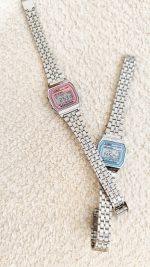 ساعت کاسیو کلاسیک زنانه مدل آبی و صورتی