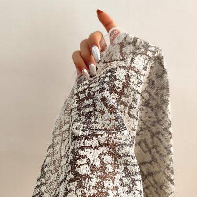 روسری سه گوش تور مجلسی