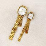 ساعت کاسیو اولدمانی طلایی مردانه و زنانه