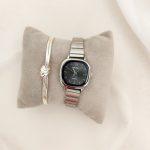 ساعت زنانه ظریف کاسیو صفحه مشکی