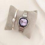 ساعت زنانه کاسیو صفحه یاسی