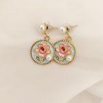 گوشواره میناکاری