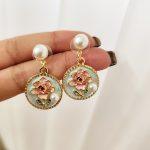 گوشواره میناکاری