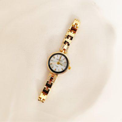 ساعت طلایی ظریف دخترانه