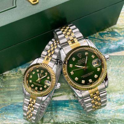 ساعت رولکس صفحه سبز