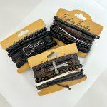 دستبند چرمی مردانه