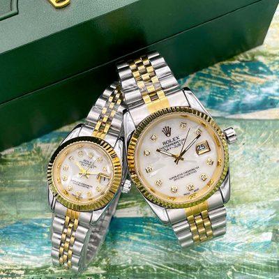 ساعت رولکس سیلور طلایی