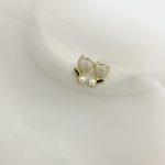 گوشواره گل و مروارید