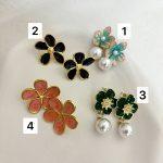 گوشواره های دخترانه رنگی