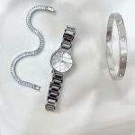 ست ساعت و دستبند زنانه