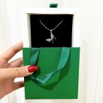 گردنبند زنانه رنگ سبز