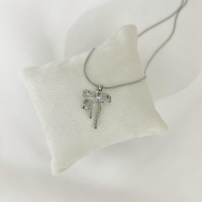 گردنبند جواهری مدل پاپیون