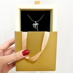 گردنبند پاپیون مجلسی دخترانه